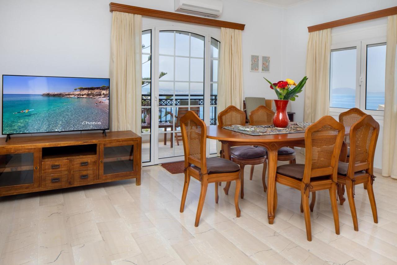 Sunset Home With Sea View 干尼亞 外观 照片