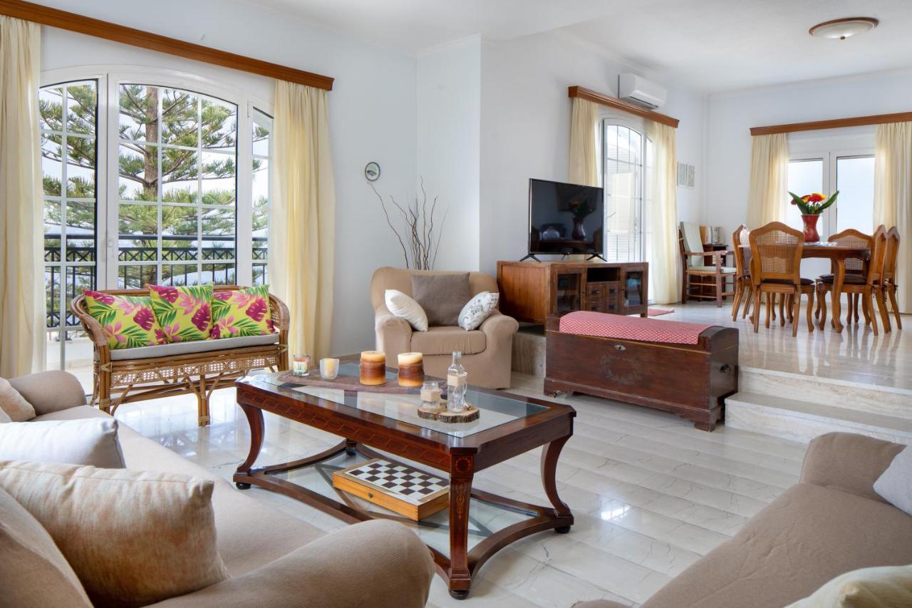 Sunset Home With Sea View 干尼亞 外观 照片
